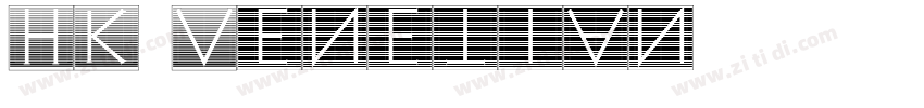 HK Venetian字体转换